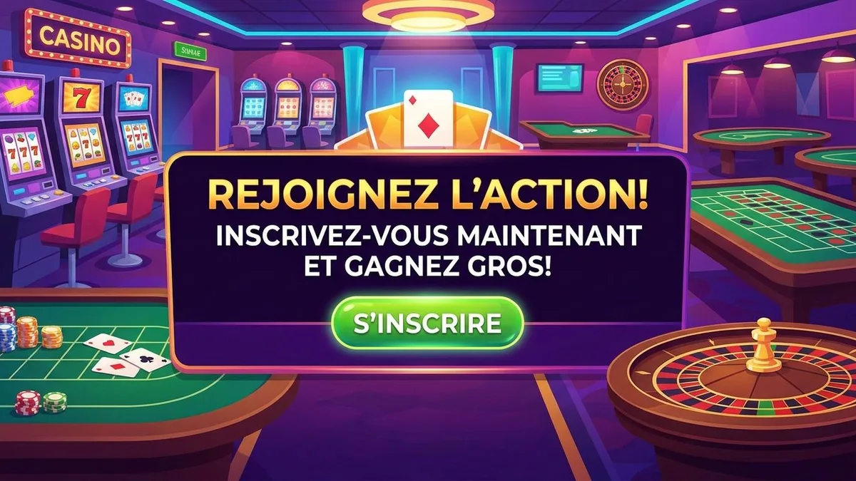 Inscription avec bonus